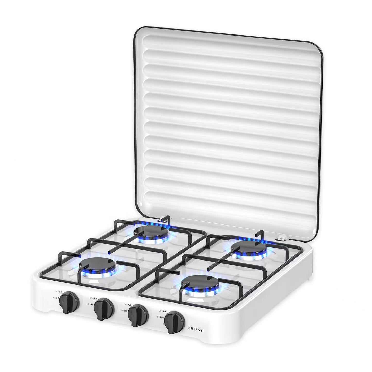 SOKANY Gas Cooker 4 Burner