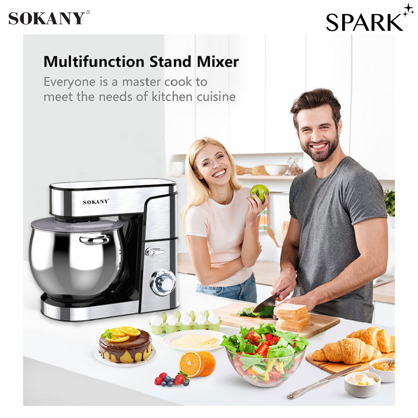 Sokany Stand Mixer 13L
