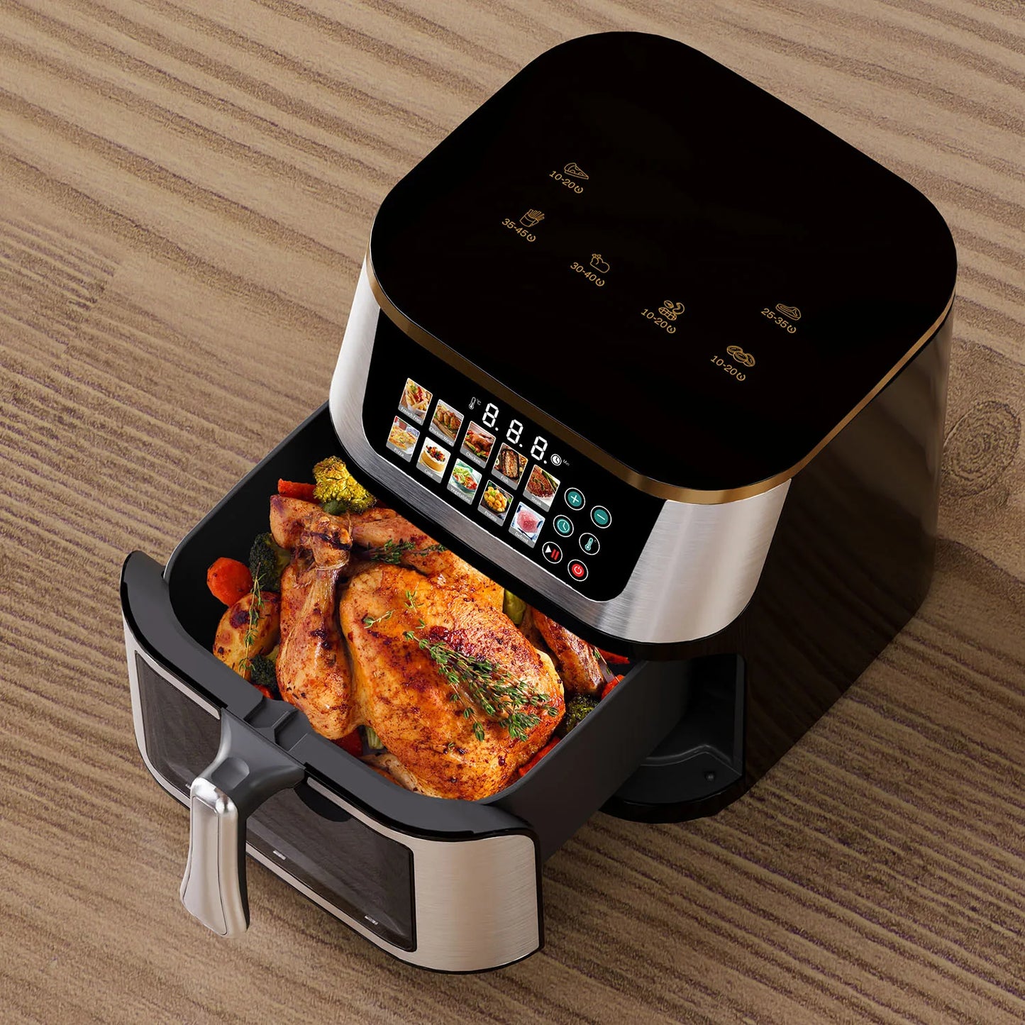 Silver Crest Air Fryer 10L + Window