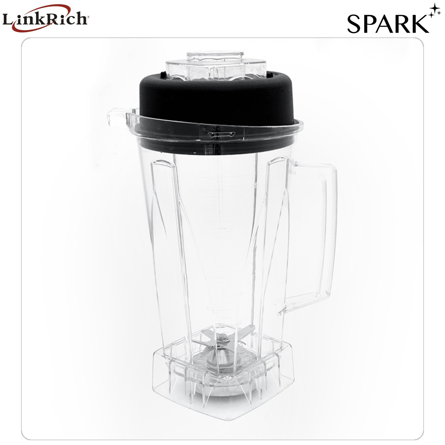 LinkRich Commercial Blender 2L