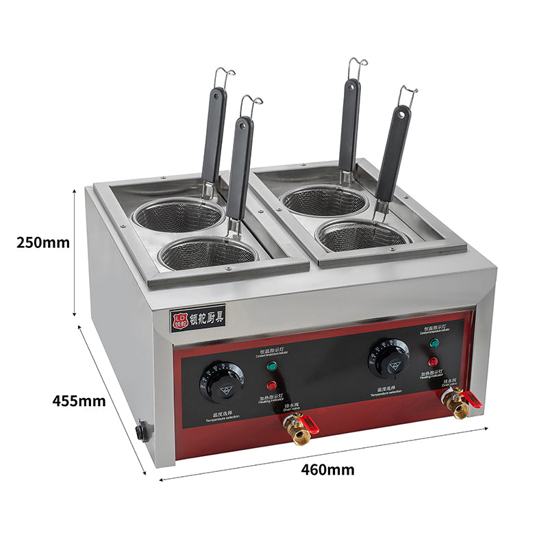 Professional Stainless Steel Pasta / Noodle boiler ( 04 hole)