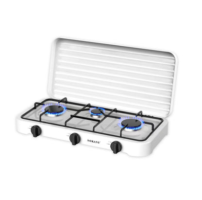 SOKANY Gas Cooker 3 Burner