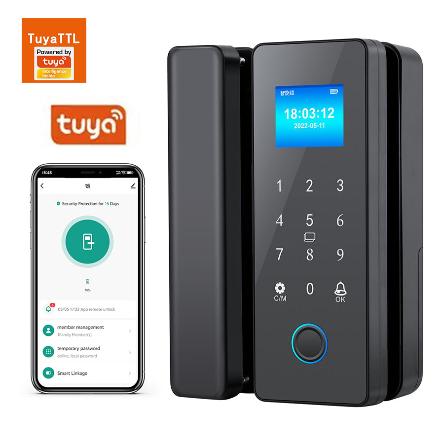 SPARK Glass Series TUYA Smart Lock