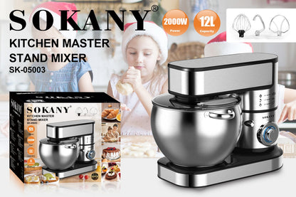 SOKANY 12L Stand Mixer