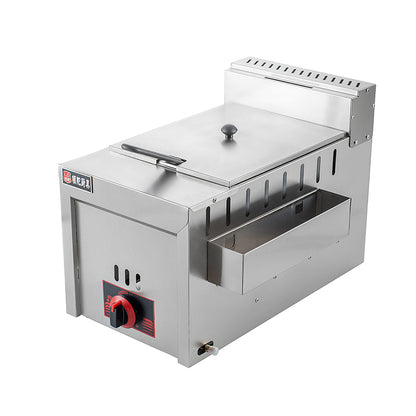 Professional Stainless Steel Gas Deep Fryer 6L (GAS)