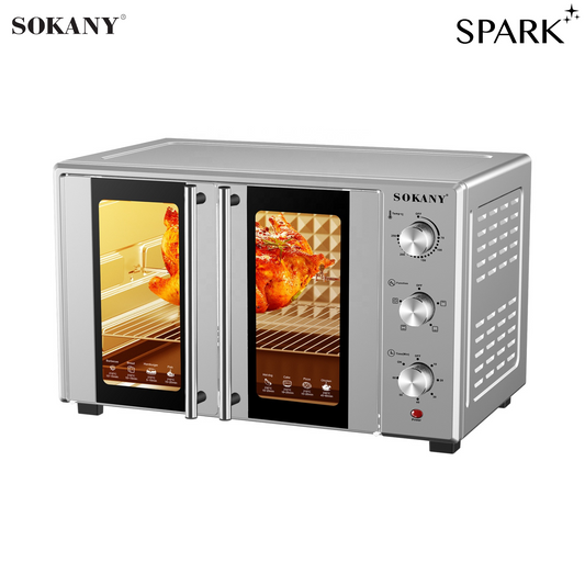 Sokany Oven 50L (French Door Oven)