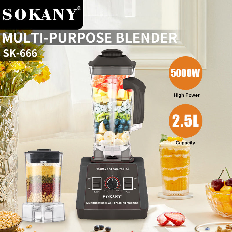 SOKANY 5000W Commercial Blender