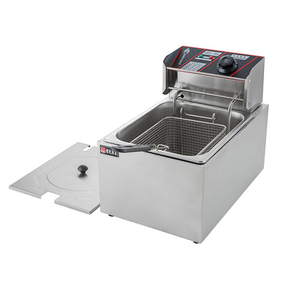 Professional Stainless Steel Electric Deep Fryer 8L