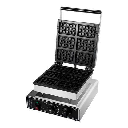Professional Stainless Steel Waffle Maker Square