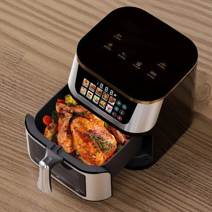 Silver Crest Air Fryer 10L + Window