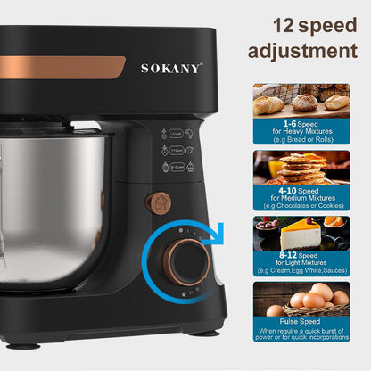 SOKANY 6L Stand Mixer