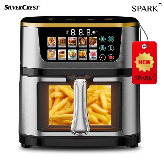 Silver Crest Air Fryer 10L + Window